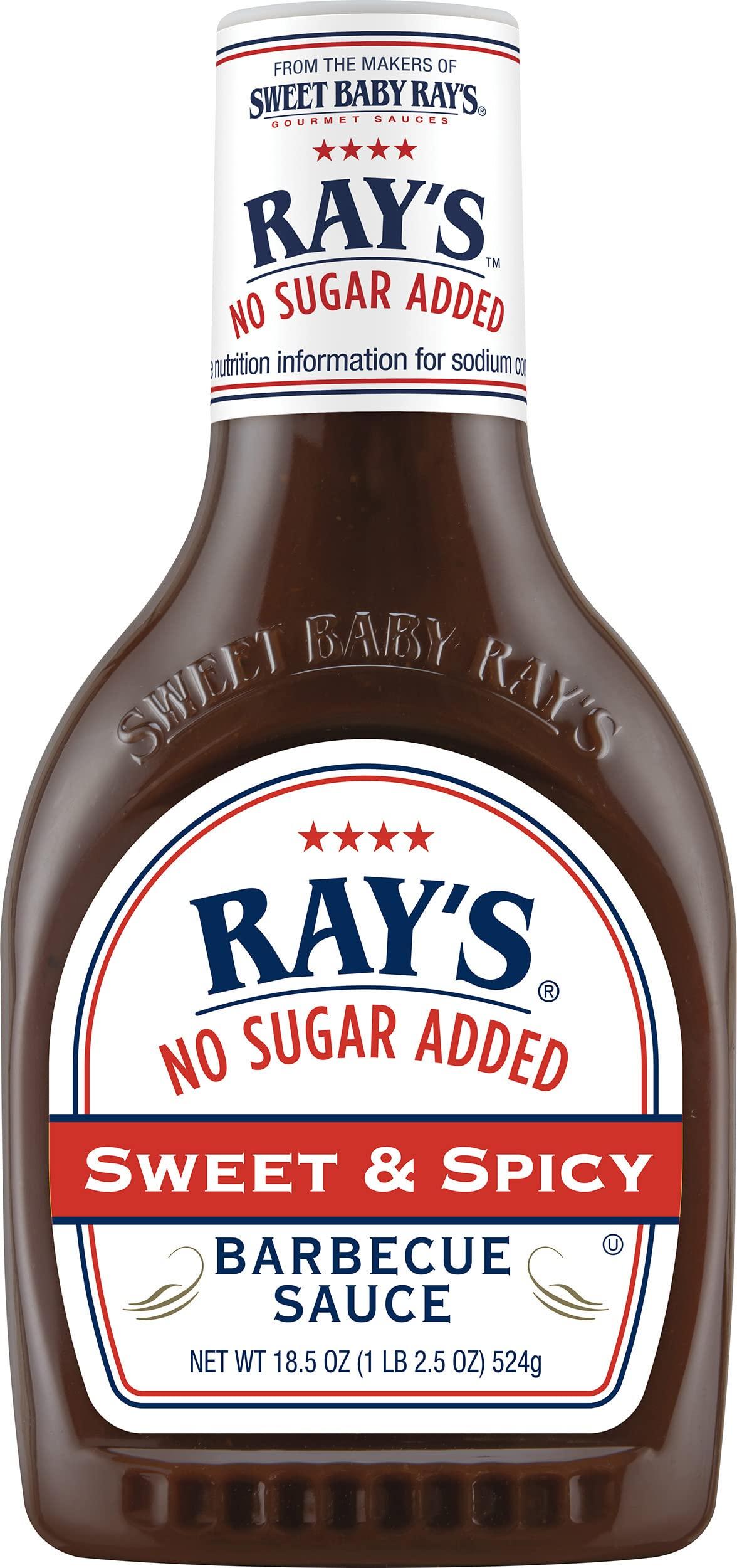 Sweet Baby Ray's Sweet Baby Ray's No Sugar Added, Sweet & Spicy, 18.5 OZ
