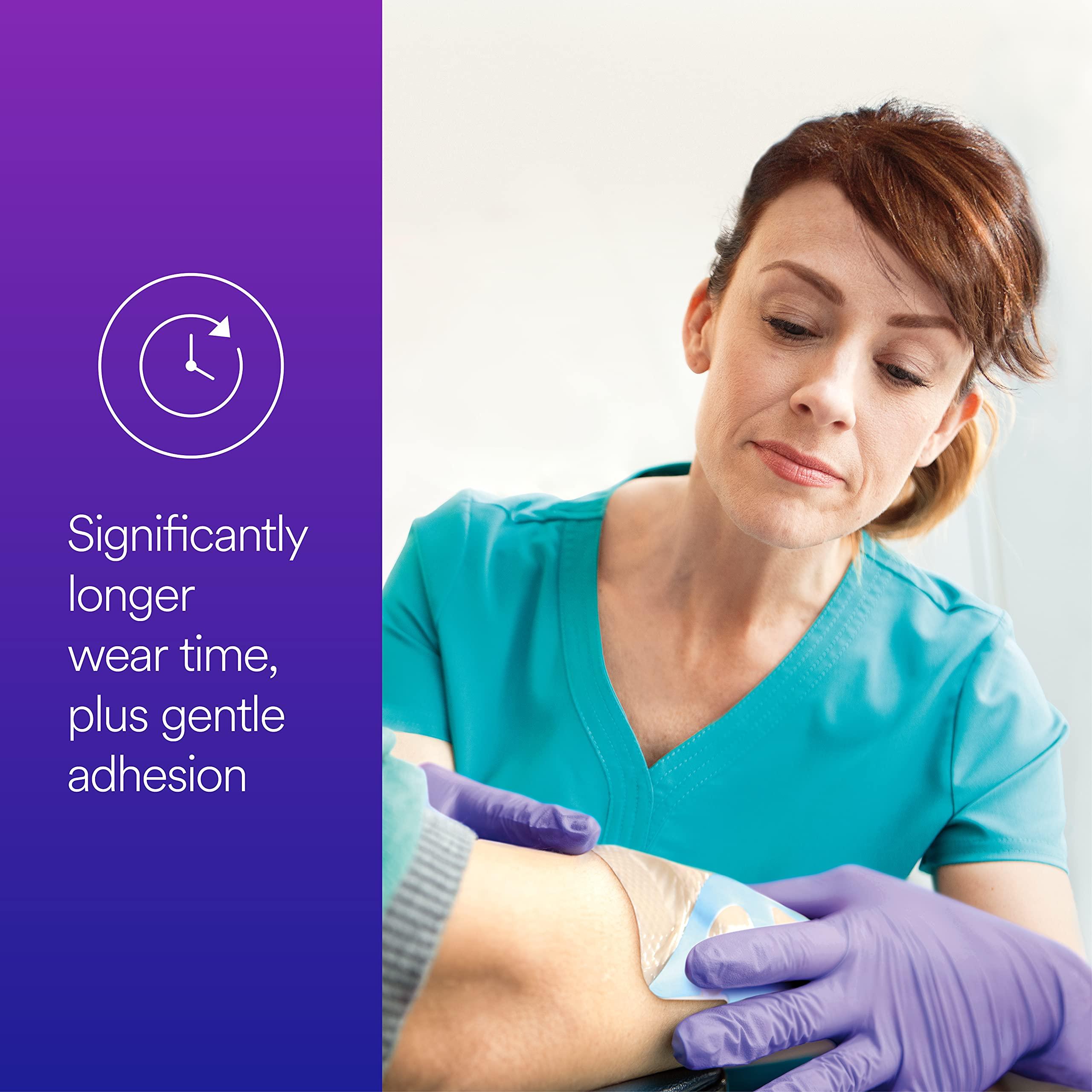 Tegaderm 3M Tegaderm Silicone Foam Border Dressing, 90647, Sacral Small, 10 Bag/Carton, 4 Carton/Case