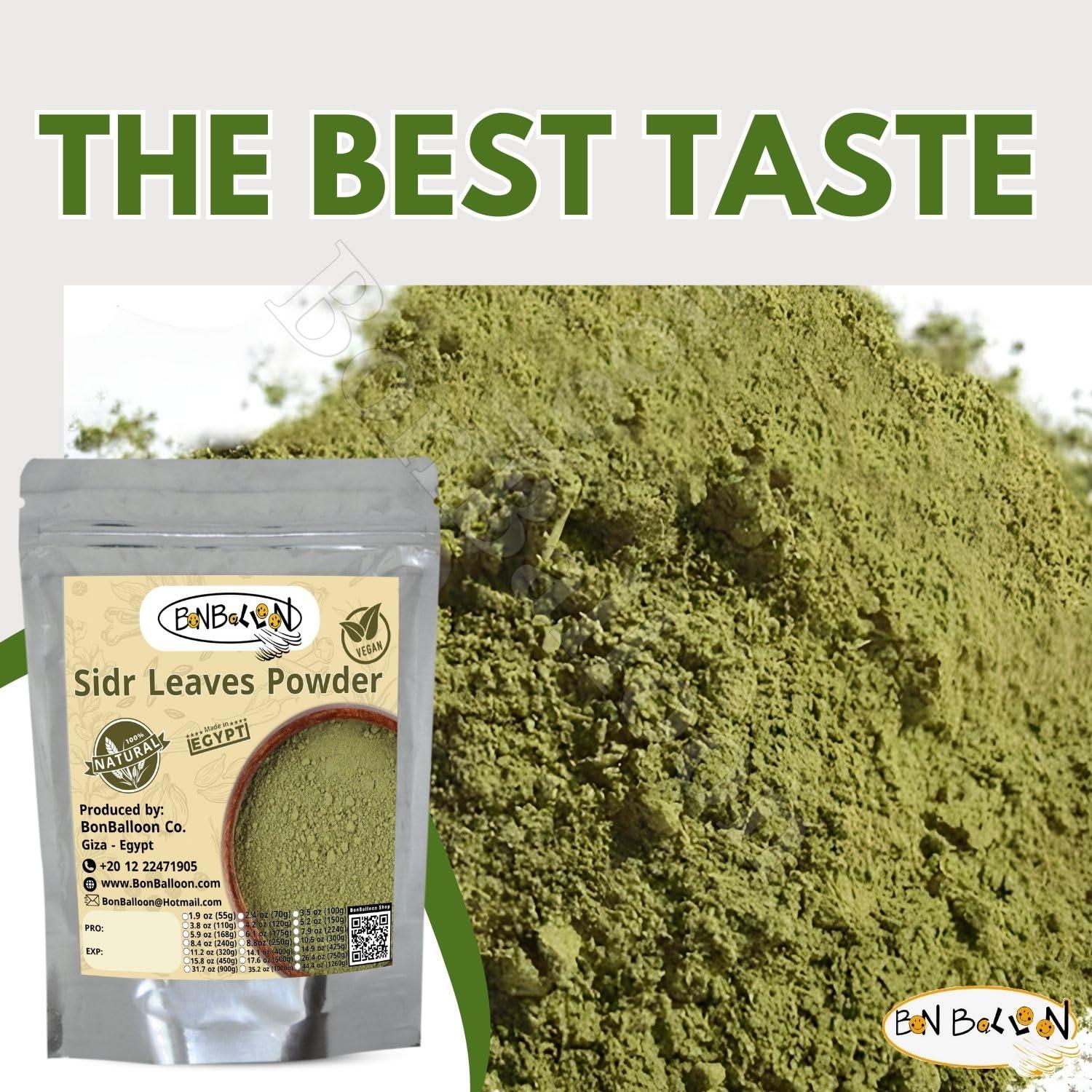bonballoon bonballoon Wholesale Seder Sidr Leaves Leaf Powder for The Hair Skin Care Body (Lote Tree Jujube Ziziphus Spina Christi Christ Golchin Lotus) Herbs (26.5 oz / 750 gm)