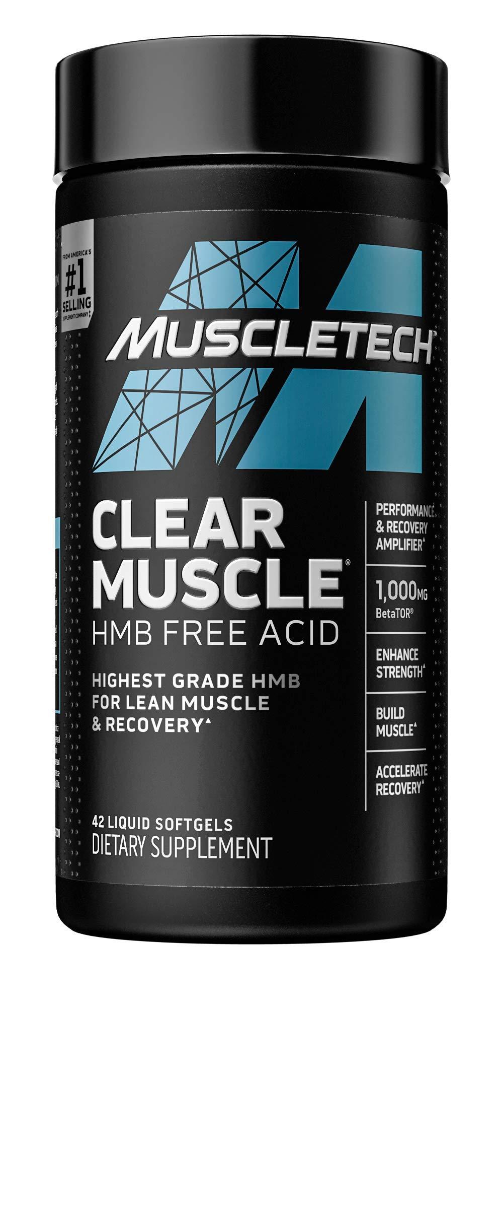 MuscleTech MuscleTech Clear Muscle Post Workout Recovery | Muscle Builder for Men & Women & Platinum Multivitamin for Immune Support 18 Vitamins