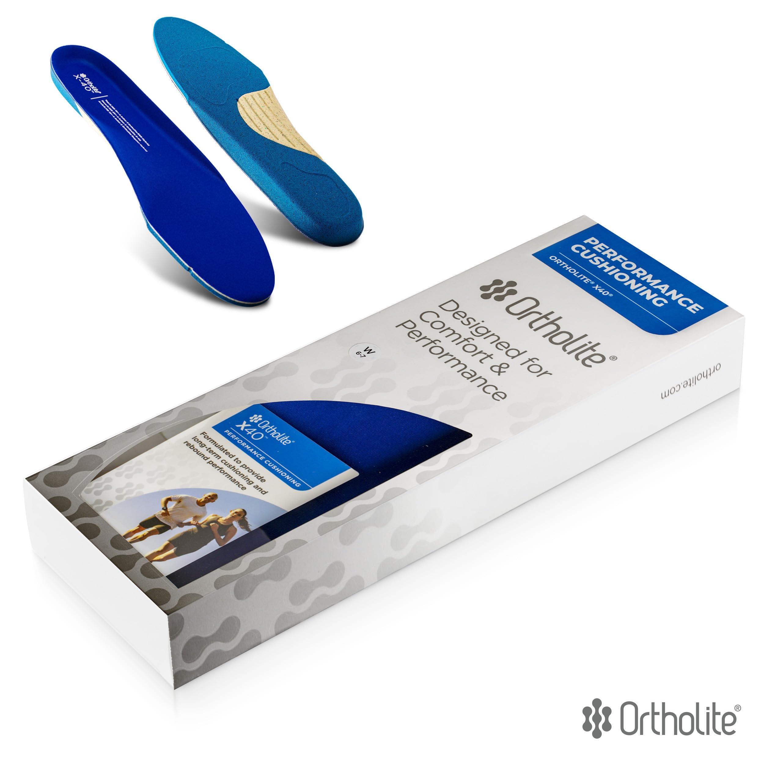 Ortholite Ortholite X40 Performance Cushioning Sole Trim-to-Fit Insert - Designed for The Casual to Elite Athlete Looking for Optimal Rebound Performance, Long-Term Cushioning & All-Day Comfort