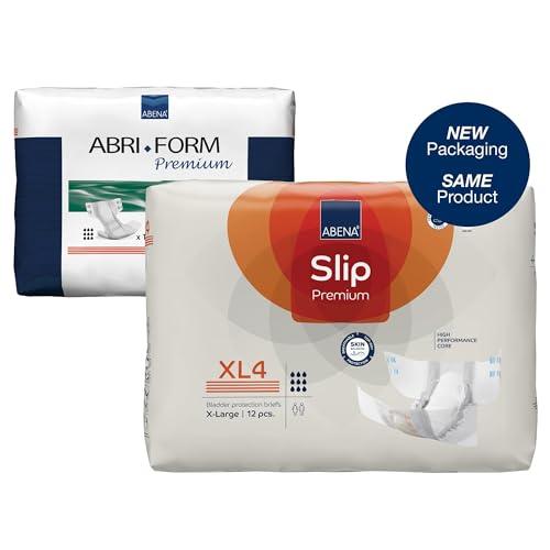 Abena Abena Slip Premium XL4 Adult Incontinence Brief XL Heavy Absorbency 1000021294, 24 Ct