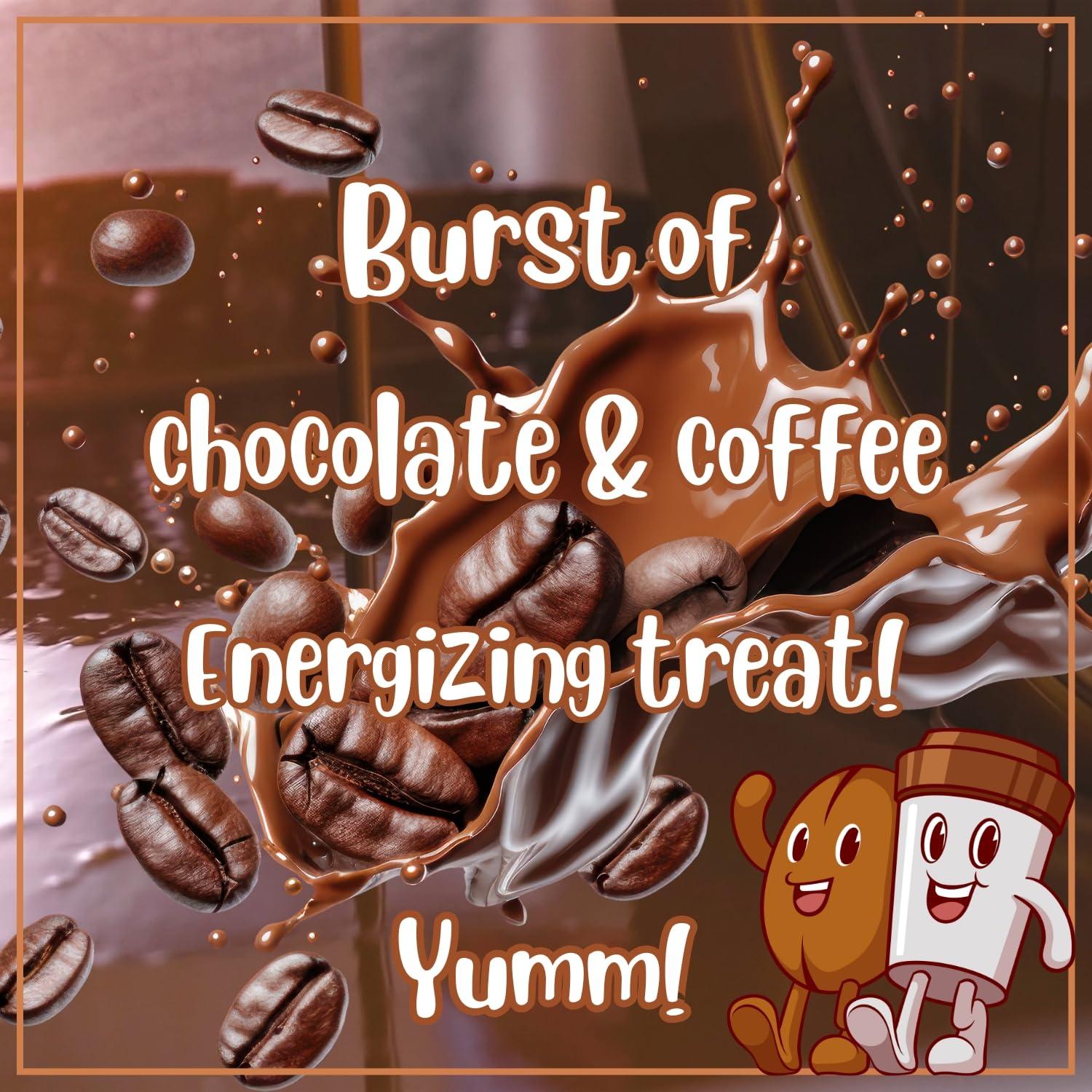 It's Delish Dark Chocolate Covered Espresso Beans - by It\'s Delish, 1 Lb Bag | Coffee Lovers Snack | Gourmet Chocolates Candy Snacks | Made in USA, Vegan, Kosher