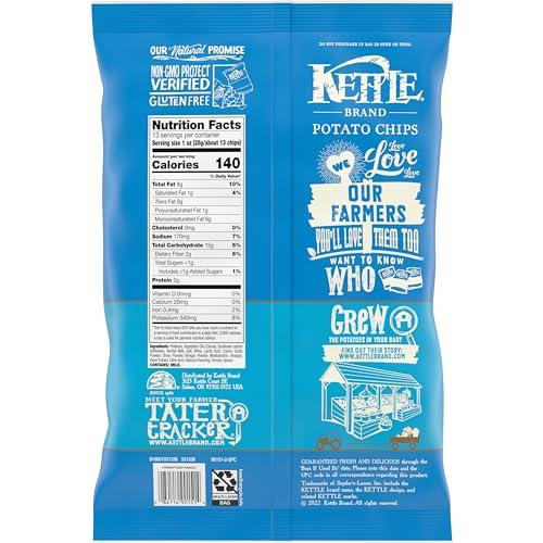 Kettle Brand Kettle Brand Potato Chips, Farmstand Ranch Kettle Chips, Party Size, 13 Oz