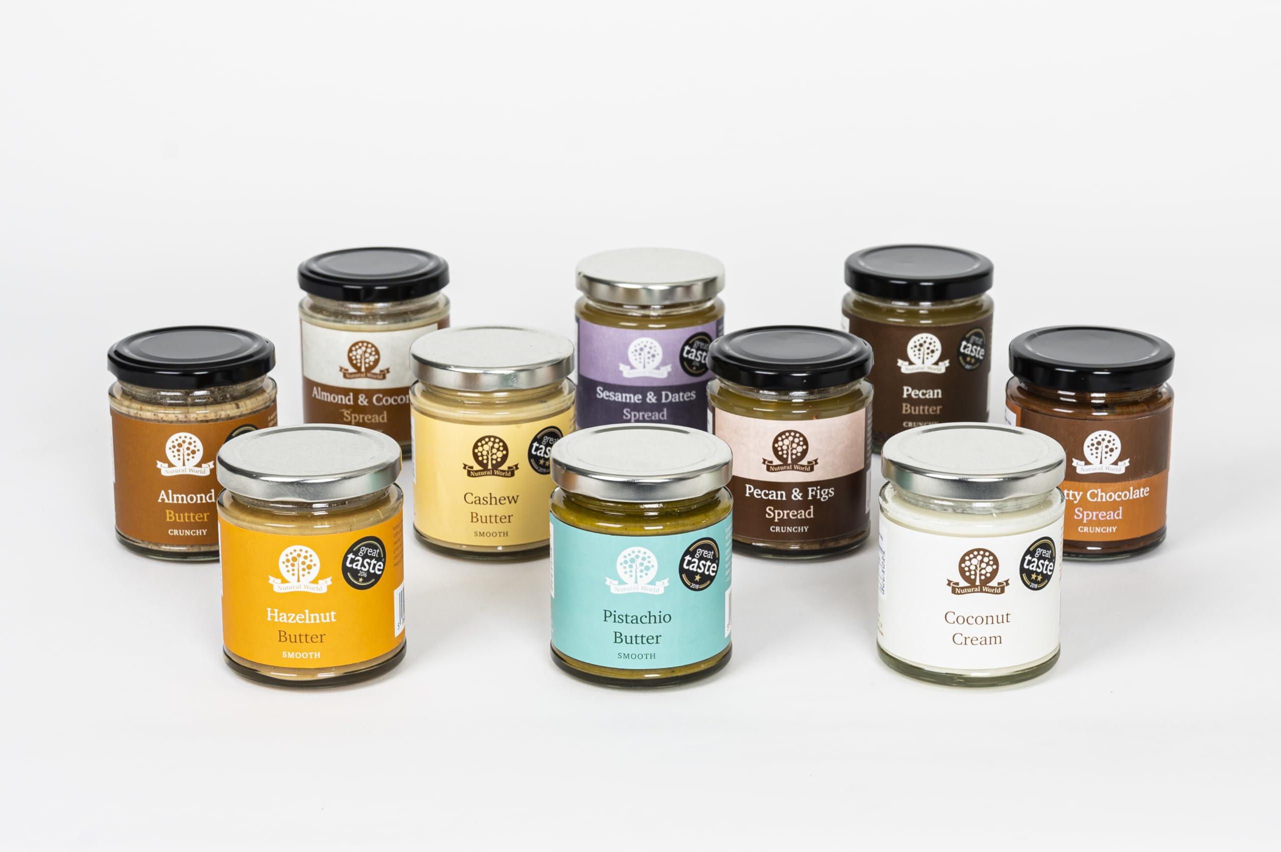 Nutural World Nutural World - Crunchy Hazelnut Nut Butter 6 Oz (170g) - 100% Pure / Single Ingredient - Great Taste Award winner