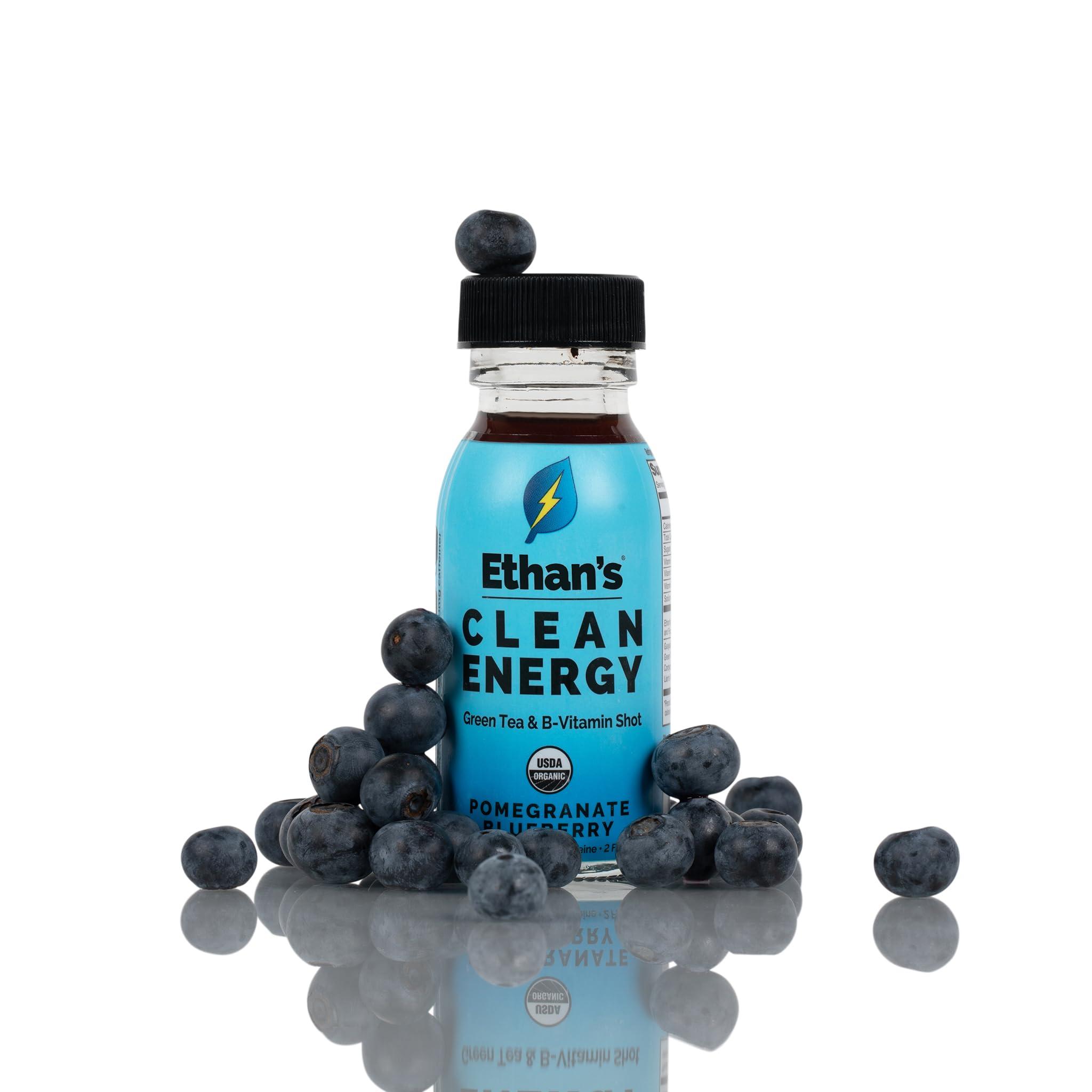 Ethan's ETHANS Pomegranate Blueberry Energy Shot Duo, 2 FZ