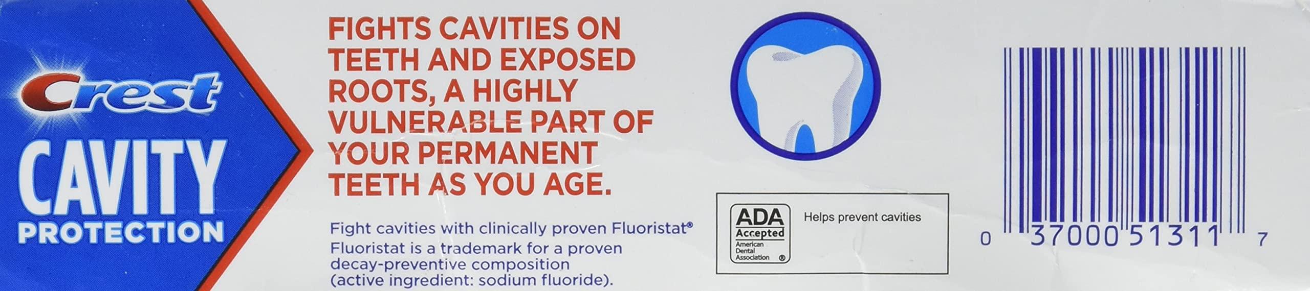 Crest Crest Cavity Protection Toothpaste, Regular Paste, 4.2 Oz