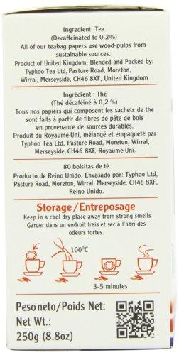 Typhoo Typhoo 80 Decaf Tea Teabags (Pack Of 6, Total 480 Teabags)