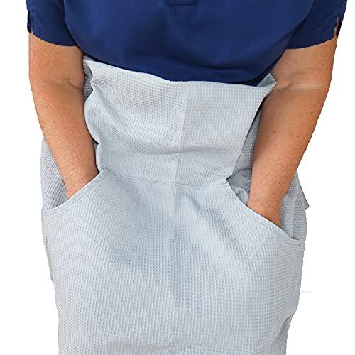 Classy Pal Classy Pal Lightweight Wheelchair Blanket, Waffle Weave Soft Blanket, 106cm L & 99cm W, Wheelchair Accessories, Grey Blanket, Elderly Gifts