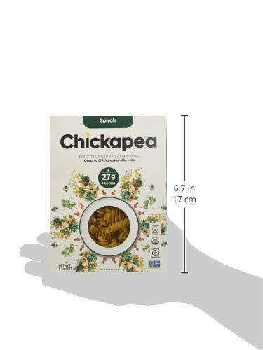 Chickapea Chickapea Organic Chickapea Pasta - Spirals - 8 oz (single)