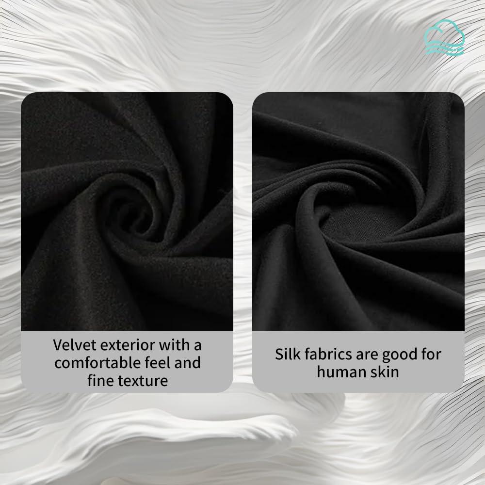 SYPVRY Heated Eye Mask with Bluetooth Headphones SYPVRY Wireless Sleep Eye Mask Headphones for Sleeping with Temperature & Timer Control, Warm Eye Compress USB Heated Mask for Dry Eyes Style, Black