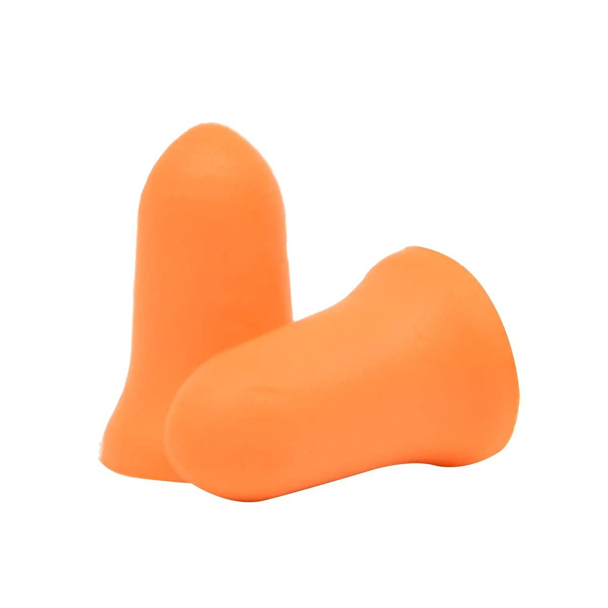 TG,LLC Treasure Gurus 10 Pair 29dB Soft Foam Orange Ear Plugs Sleep Noise Cancel Work Concerts Shooting Hearing Protection