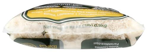 M&S Fruge Farms Parish White Rice High-Protein Rice with Low Glycemic Index Locally Grown Long-Grain White Rice Made in the USA Rich Nutrient Content Ideal for Curry, Desserts, Stir-Fry 2lb Bag