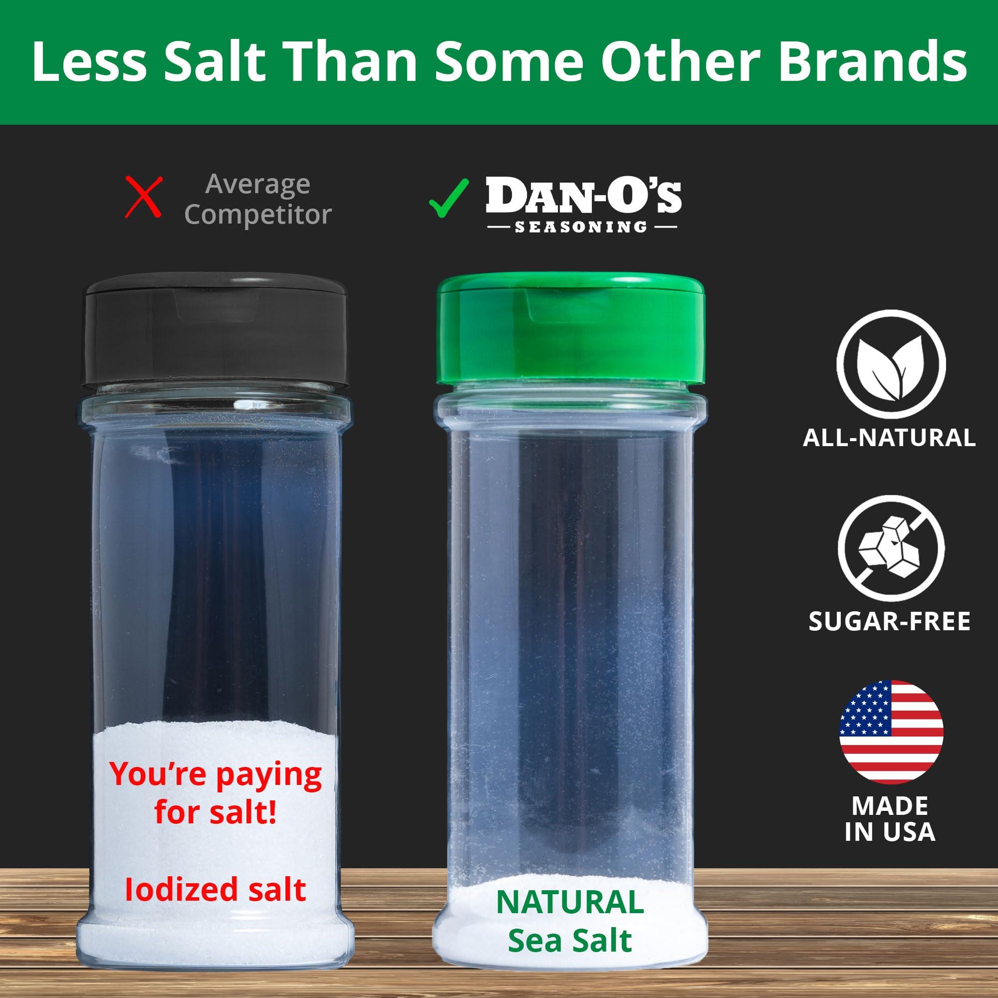 Dan-O\'s Dan-O\'s Original Seasoning - for Chicken, Meats, Veggies - Savory - All-Purpose, All-natural, 0 Sugar, 0 Calorie Seasoning for Cooking Anything for Dantastic Flavor - Online Exclusive (2.5 oz) 2 Pack