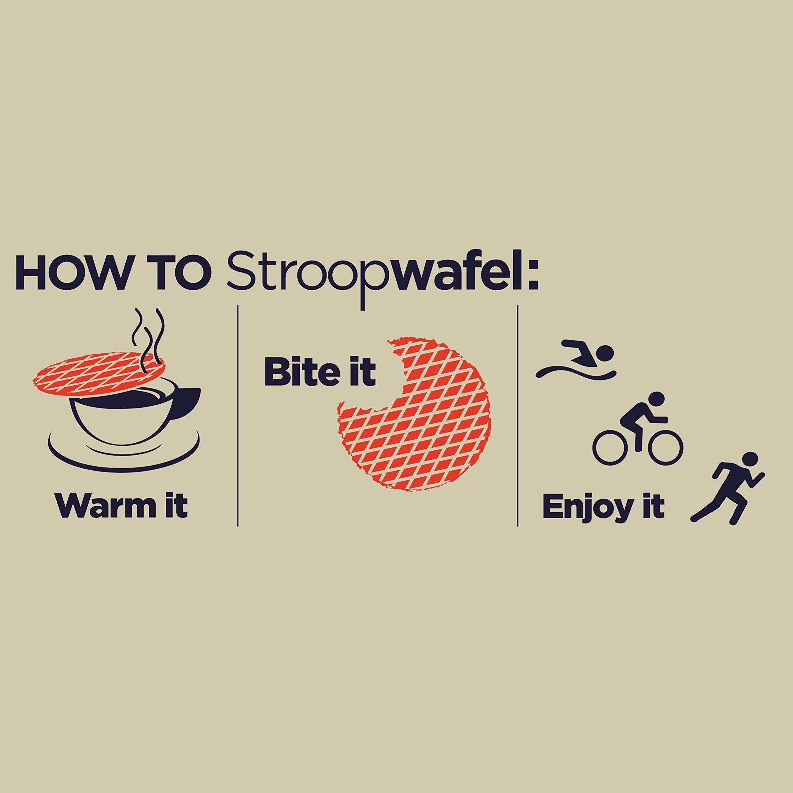 GU Energy GU Energy Stroopwafel Salted Chocolate Sports Nutrition Waffle, Caffeine-Free, Gluten-Free, and Kosher dairy, On-the-Go Energy for Any Workout, 16 Count