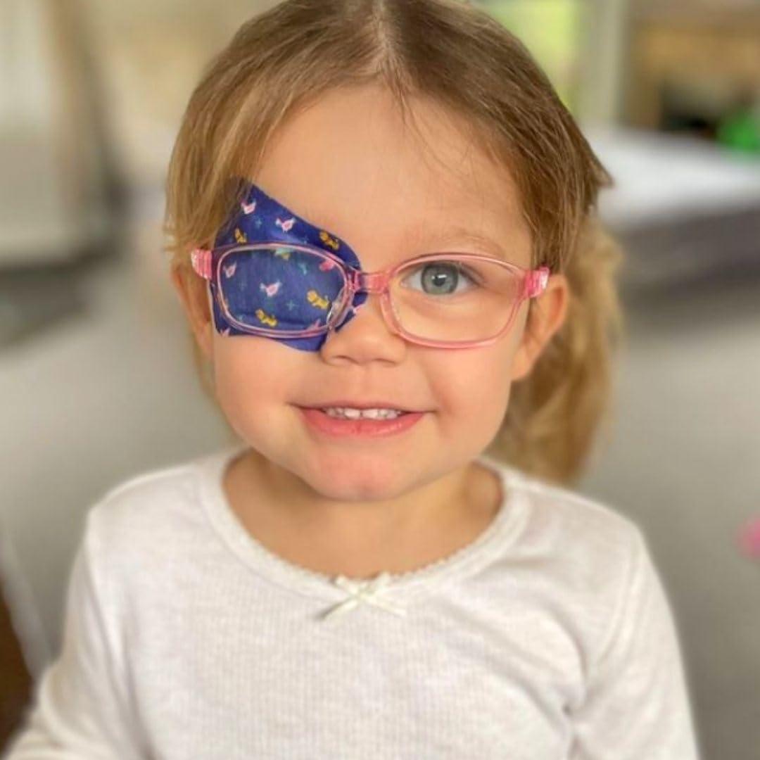 HIDE&SEE Eye Patches for Kids Skincare - Adhesive Kids Eye Patches for Lazy Eye (Dreamer) - Comfortable, Hypoallergenic Baby Eye Patch for Amblyopia Treatment - Includes Reward Chart (50 Pack)