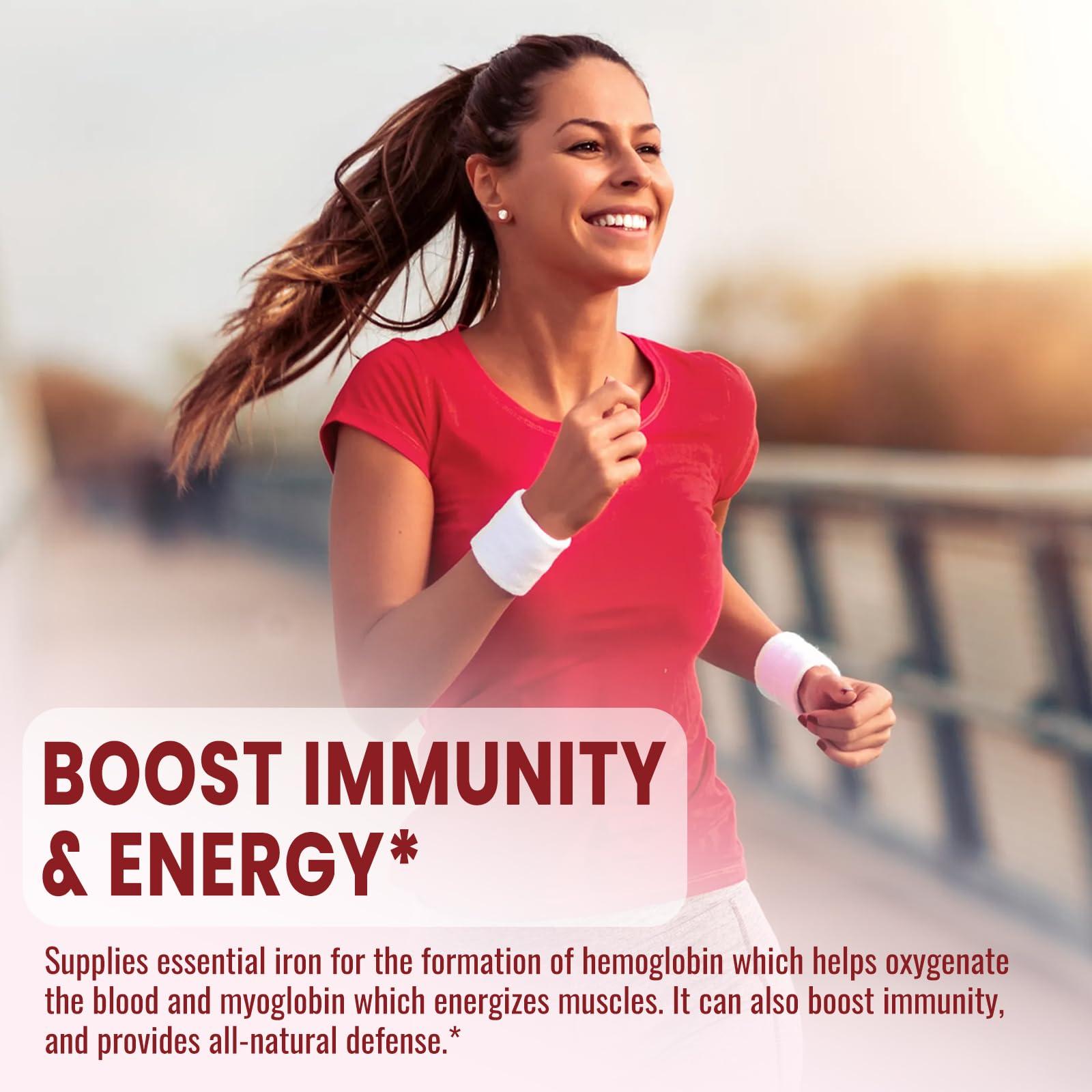 dilib Liquid Iron Supplement for Women & Men Iron Drops Iron Supplements for Anemia with Folate, Vitamin C, B12 for Red Blood Cell Support-Pineapple Flavor, 2 Fl Oz