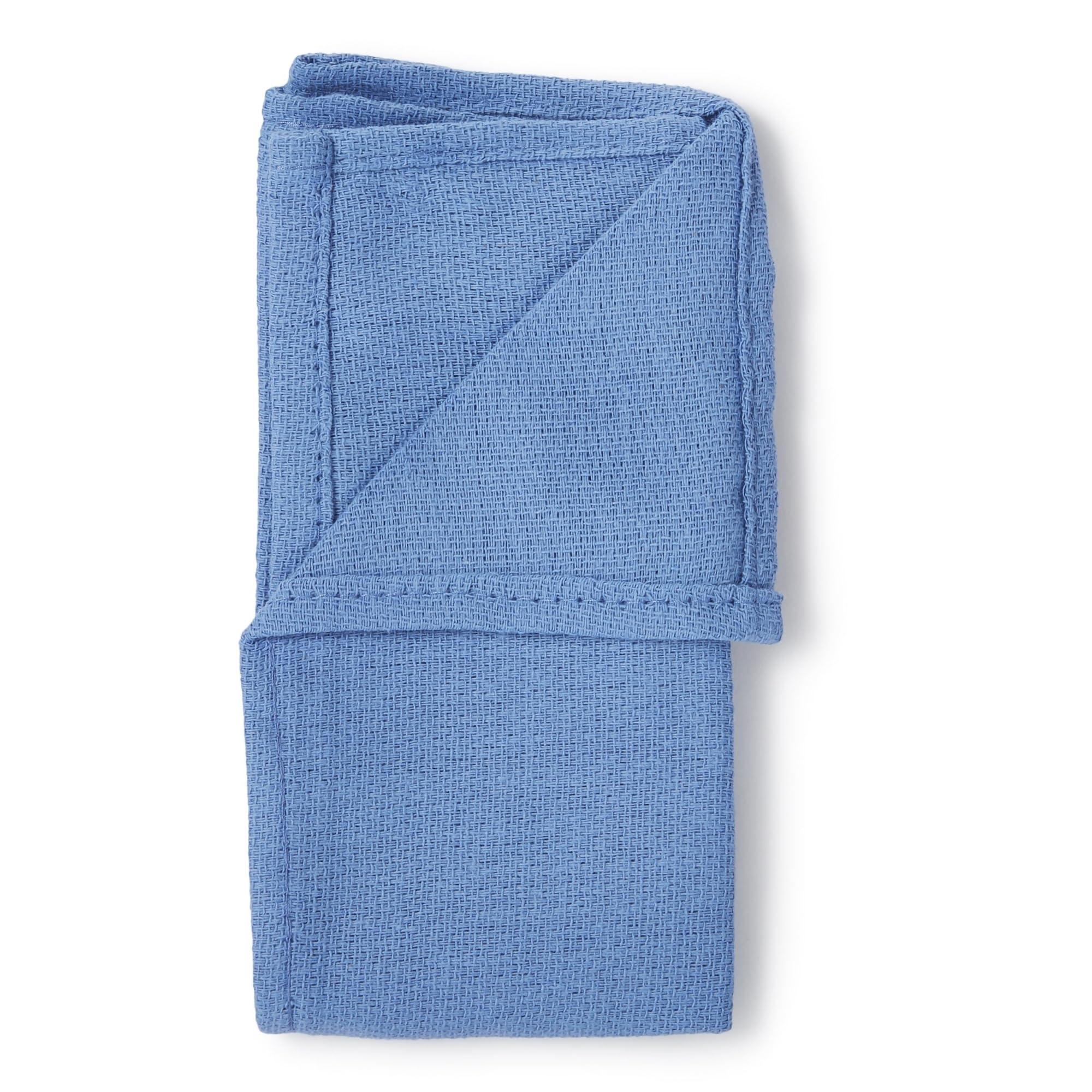 McKesson McKesson Operating Room Towels, Sterile, Disposable, Pre-Washed, Blue, 17 in x 27 in, 4 Towels per Pack