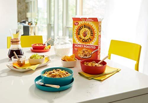 Honey Bunches of Oats Honey Bunches of Oats Honey Roasted, Heart Healthy, Low Fat, made with Whole Grain Cereal, 28 Ounce Box