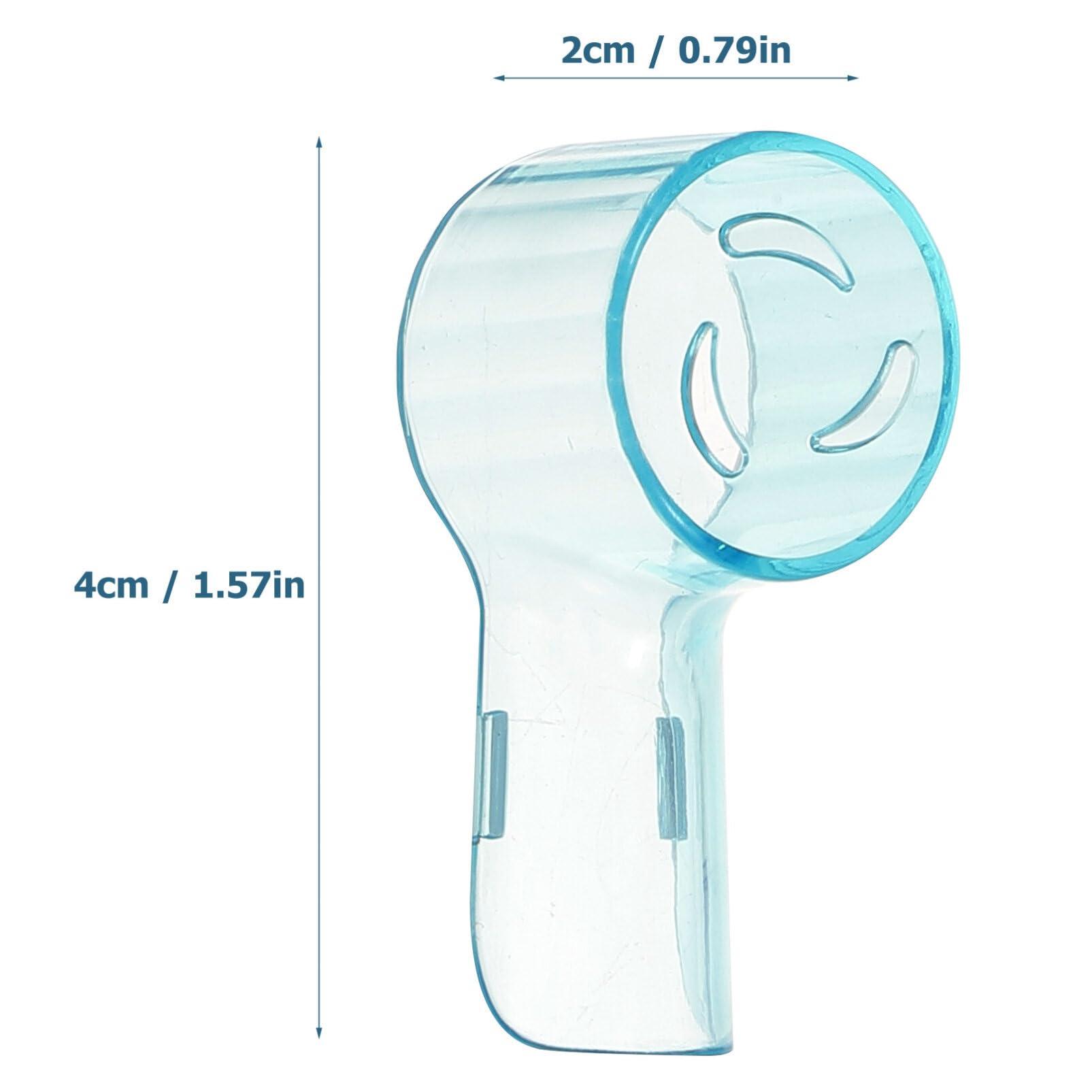 Healifty 6pcs Electric Toothbrush Head Cover Covers for Electric Toothbrush Travel Toothbrush Covering Covers Caps Electric Toothbrush Caps Toothbrush Caps for Travel Toothbrush Dust Caps