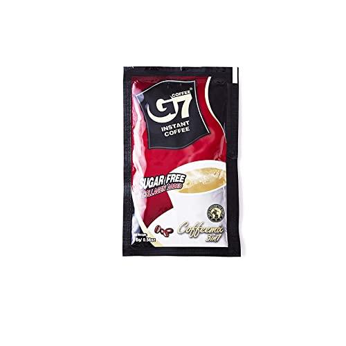 TRUNG NGUYÊN LEGEND TRUNG NGUYEN G7 3-IN-1 COLLAGEN ADDED & SUGAR FREE Instant Coffee for Energy Boost - Collagen Added, Low Caffein & Diet Sugar - Strong and Pure Vietnamese Instant Coffee (22 Sachets/Bag)