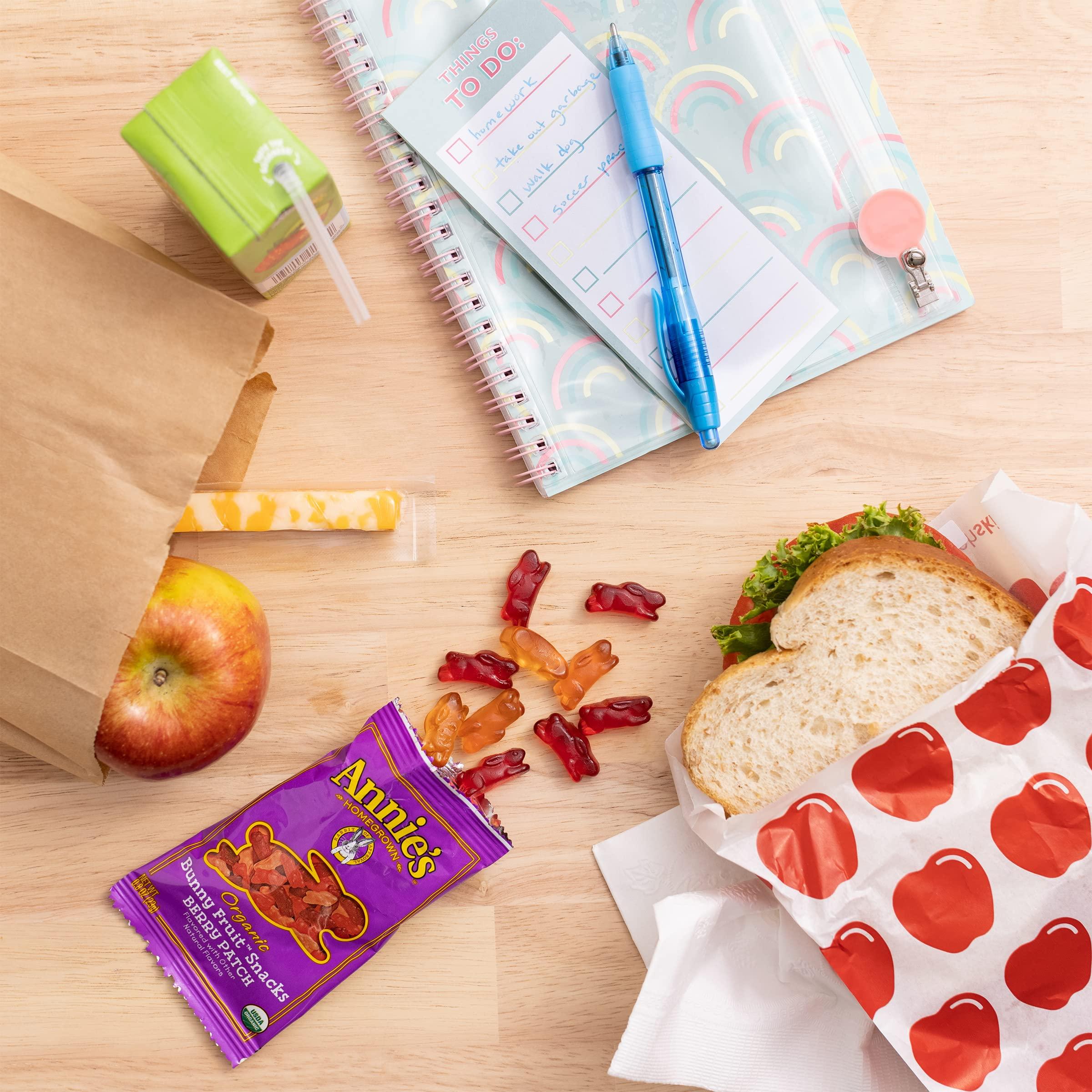 Annie's Homegrown Annie\'s Organic Berry Patch Bunny Fruit Snacks, Gluten Free, 12 Pouches, 9.6 oz.