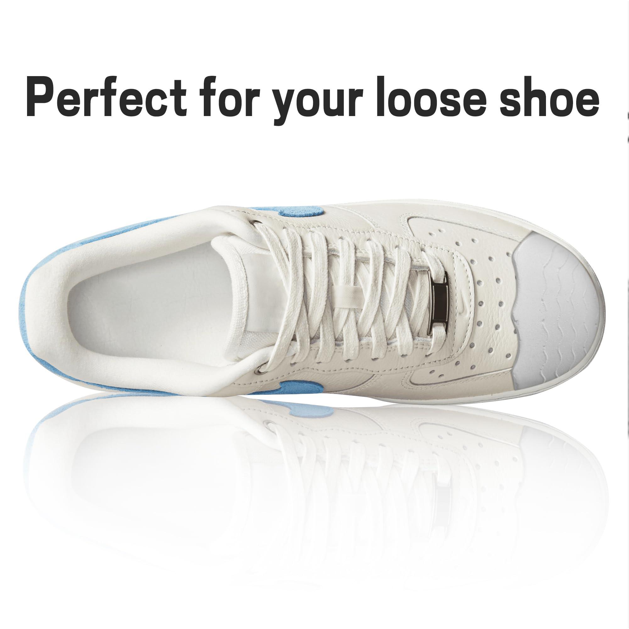 BCCKLE Shoe Fillers for Loose Shoe,Toe Filler Inserts with Anti Slip Strip,Shoe Inserts for Shoe Too Big,Make Shoes Fit and Prevent Heel sliping,for Both Men and Women.