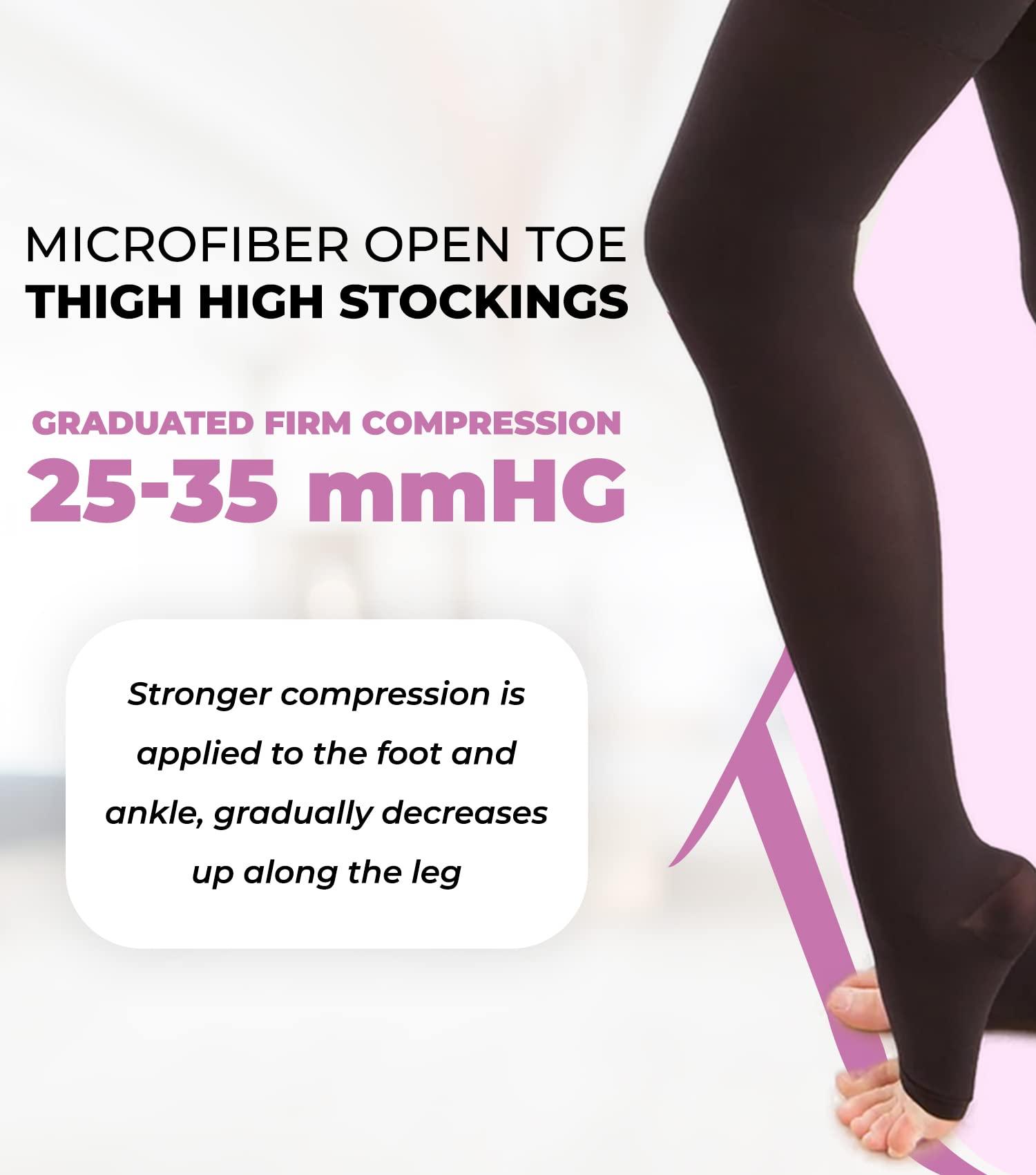 Therafirm Therafirm Support Pantyhose - 20-30mmHg Moderate Compression Stockings (Sand, XXL)