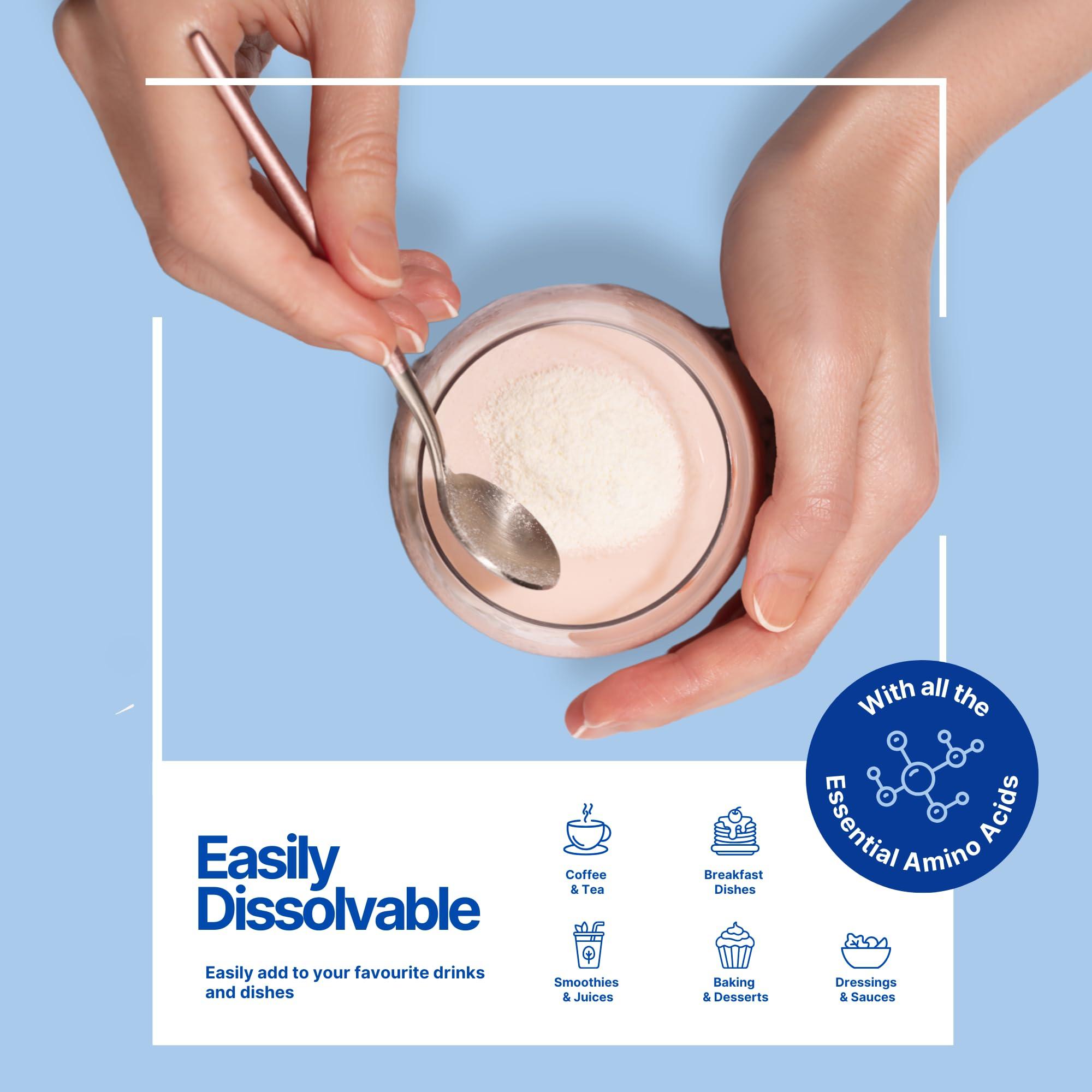 The Intelligent Health The Intelligent Health Hydrolyzed Collagen Peptides Powder, Grass Fed, High Protein, Unflavored, Gluten-Free, Paleo & Keto Friendly, 10g per Serving (2kg) Supports Skin, Hair, Nails, Joints, & Bones