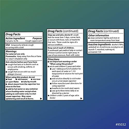 Quality Choice Quality Choice Medicated Vaporizing Steam Liquid, 4 Ounces