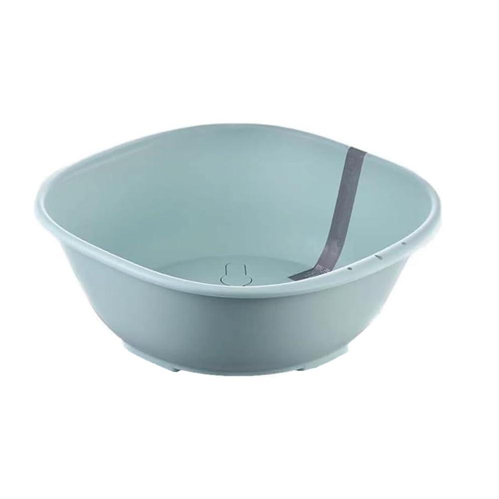 chislim Sitz Bath tub,Sitz Bath for Hemorrhoids,Sits Bath Kit for Women Men,Wider Seating Area, Deeper Bowl (Green No Legs)
