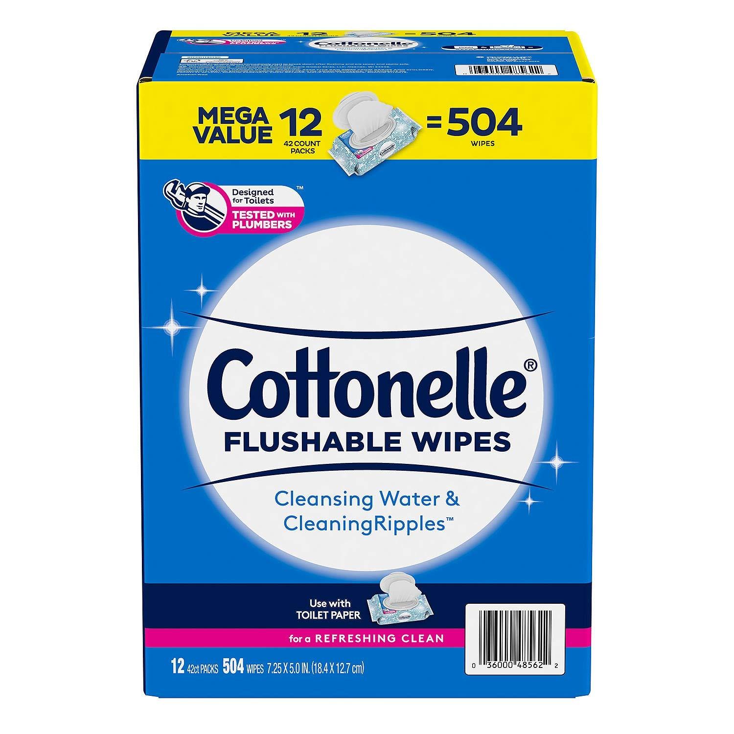Cottonelle Cottonelle Flushable Wipes (504 ct.)