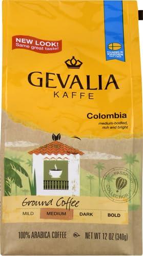 Gevalia Gevalia Colombian Medium Roast Ground Coffee (12 oz Bag) (Pack of 3)