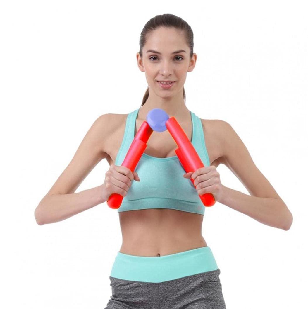 Froiny Froiny PVC Thigh Exercisers Gym Sports Workout Machine for Thigh Master Leg Muscle Chest Waist Exercise (Random Color)