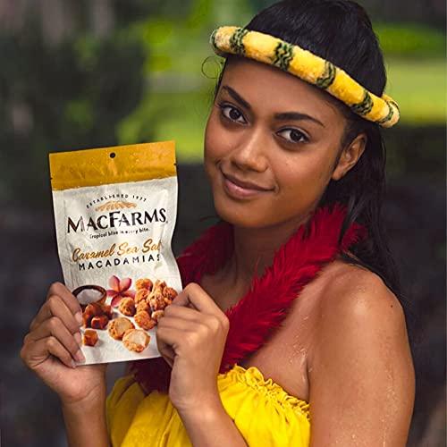MacFarms MacFarms Caramel Sea Salt Macadamia Nuts - 10 Oz (Pack of 3)