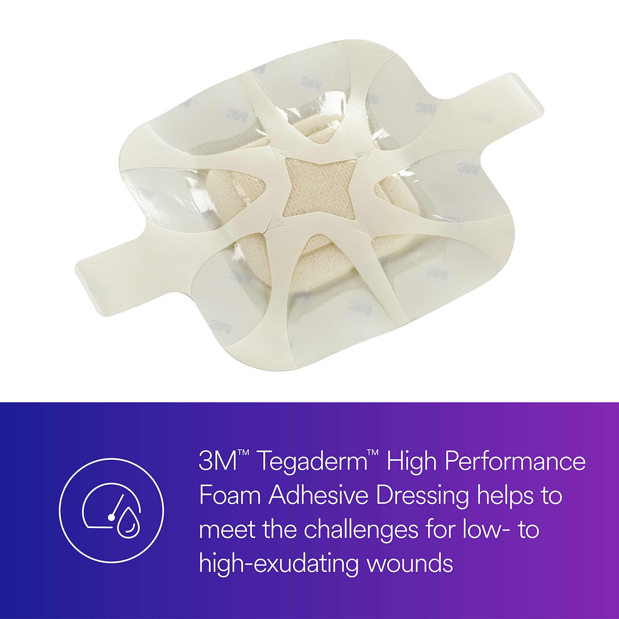 Tegaderm 3M™ Tegaderm™ Foam Adhesive Dressing 90610, 10 Dressings/CTN 4 CTN/CS