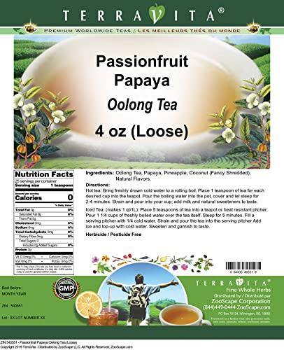 TerraVita Passionfruit Papaya Oolong Tea (Loose) (4 oz, ZIN: 540551) - 2 Pack