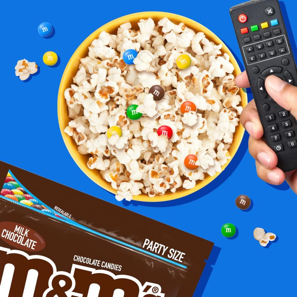 M&M'S M&M\'S Milk Chocolate Candy, Party Size, 38 oz Bag