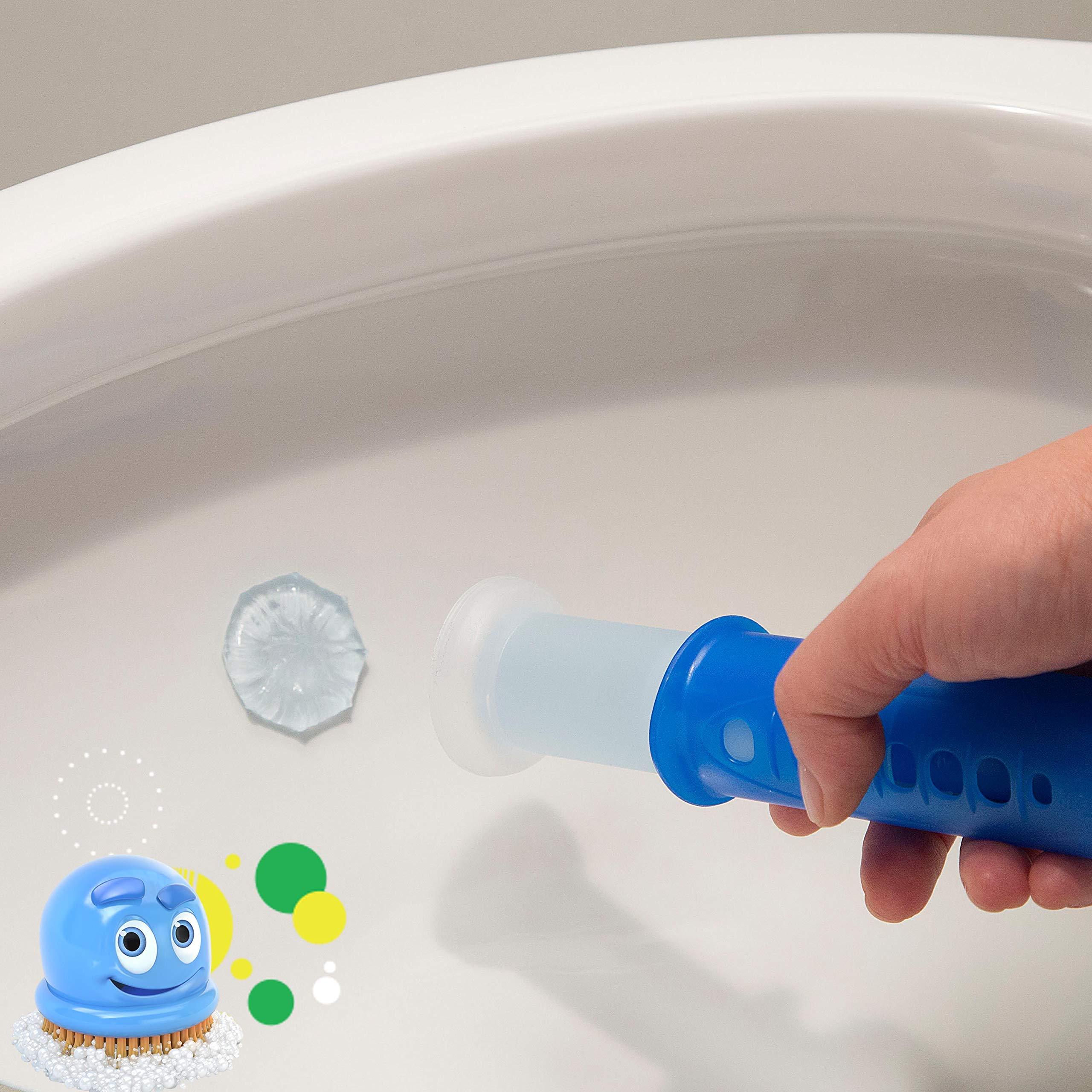 Scrubbing Bubbles Scrubbing Bubbles Fresh Gel Toilet Bowl Cleaning Stamps, Helps Keep Toilet Clean and Helps Prevent Limescale & Rings, Berry Burst Scent, 6 Stamps