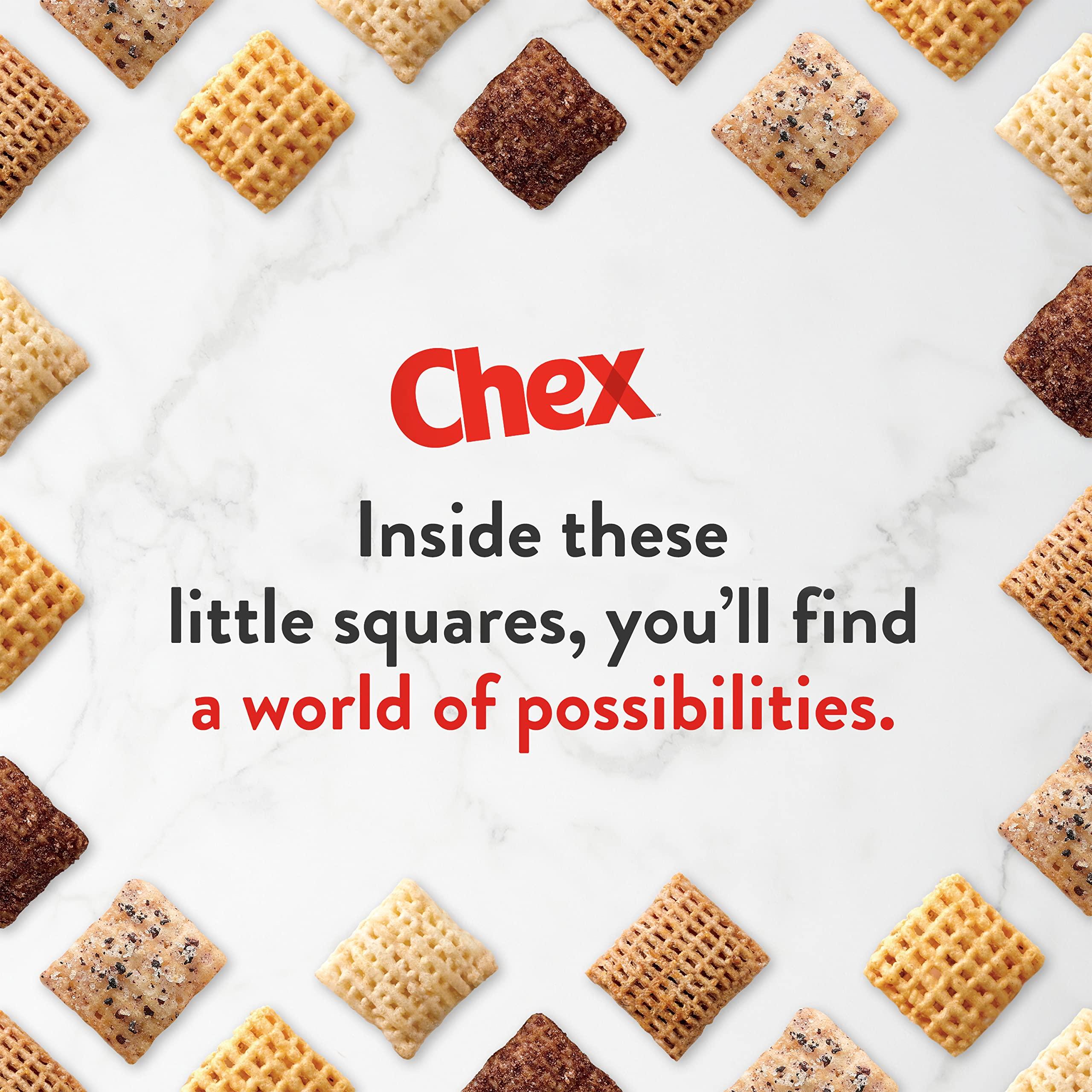 Chex Corn Chex Gluten Free Breakfast Cereal, Made with Whole Grain, 12 oz