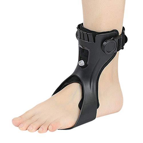 KOMWELL KOMWELL Drop Foot Brace Orthosis AFO AFOs Ankle Brace Support With Comfortable Inflatable Airbag for Hemiplegia Stroke Shoes Walking (Right foot, Small)