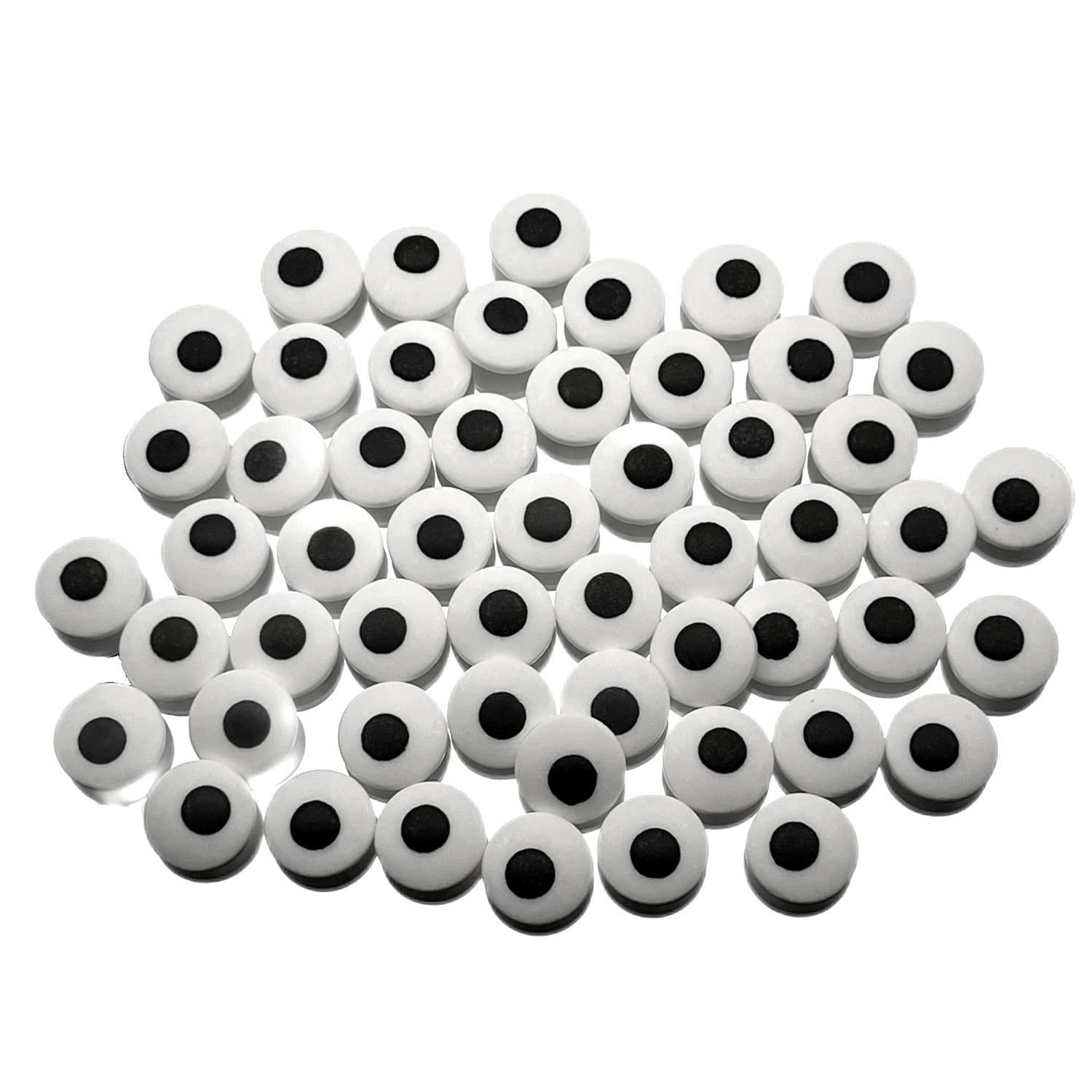 SE SI&MOOS Large Edible Eyes for Decorating Large Candy Eyes Big Edible Eyes Large Eyeball Sprinkles Large Candy Eyeballs Edible Large Googly Eyes Kosher Christmas Cookie Decorations 2.65 OZ with Tweezers