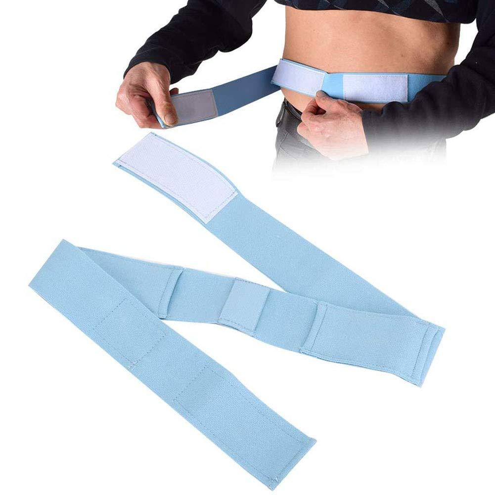 SHKY SHKY 2Pcs Catheter Fixation Device Abdominal Dialysis Belt Peritoneal Drainage Tube Band G-Tube Holder Waistband, for Patients,M