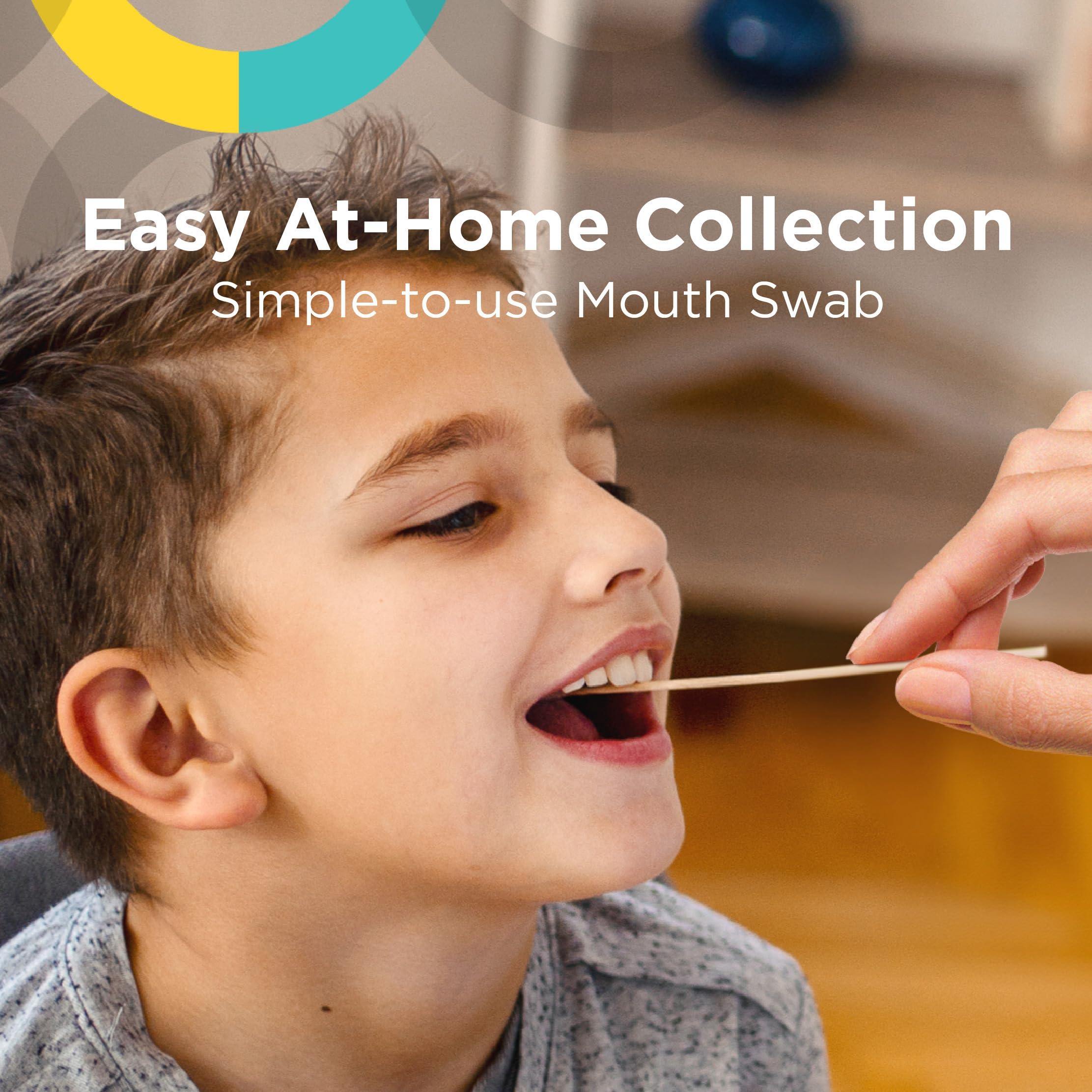 HomePaternity HomePaternity Grandparent DNA Test, Fast Results, Highest Accuracy Available with Up to 34 Genetic Markers Tested, All Lab Fees & Shipping Included, Grandchild Test, Test Paternity Without Father