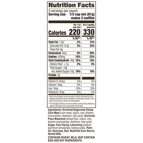 Betty Crocker Betty Crocker Cornbread and Muffin Baking Mix, 6.5 oz. (Pack of 9)