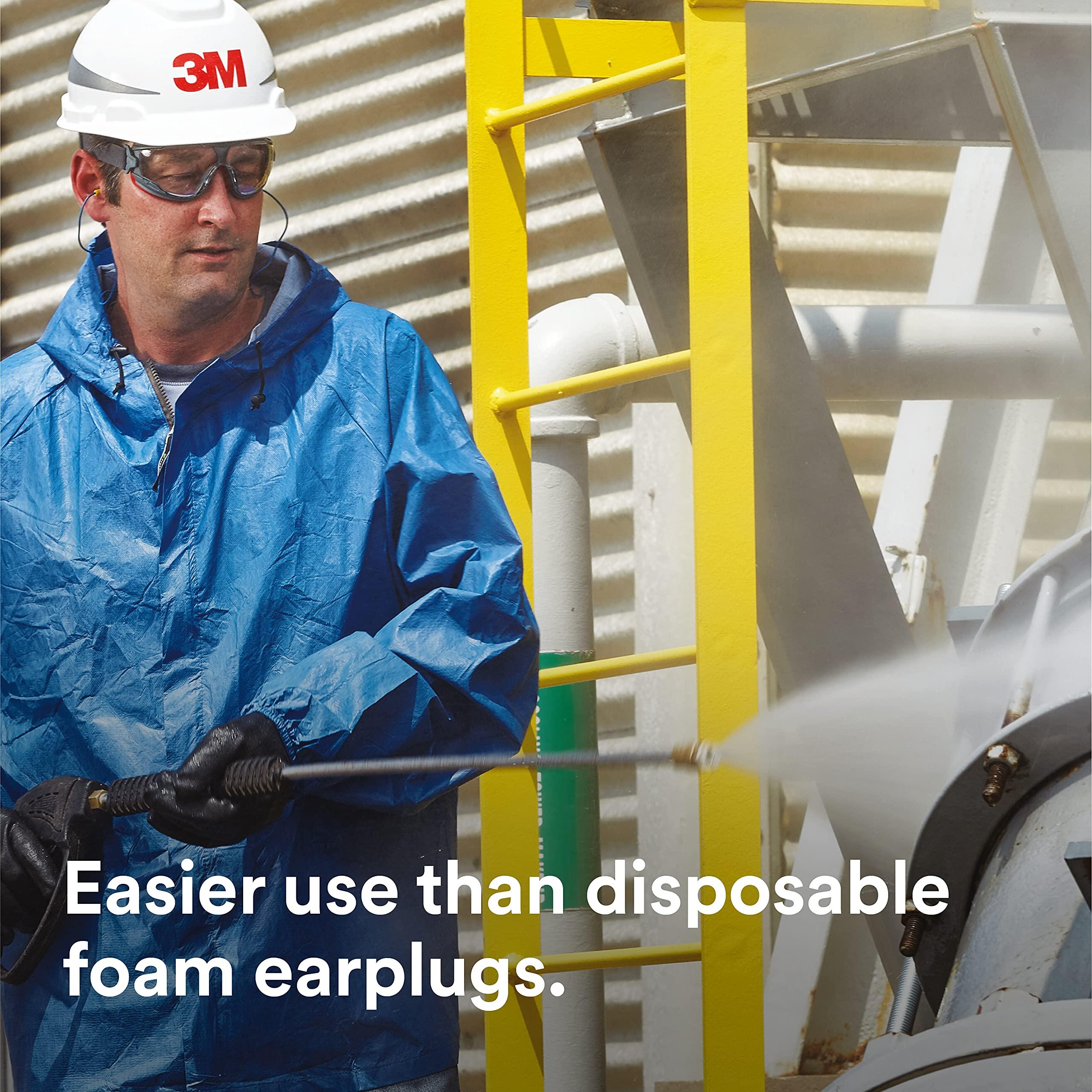 3M 3M E-A-R UltraFit Ear Plugs 340-4017, Metal Detectable, Corded, Econopack, 200/Pack