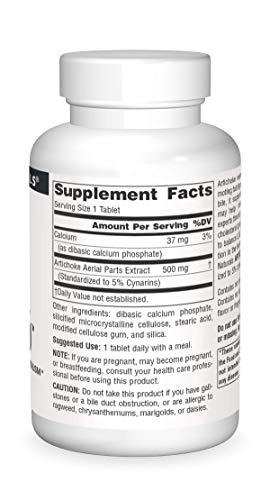Source Naturals Source Naturals Artichoke Extract 500mg, 90 Tablets