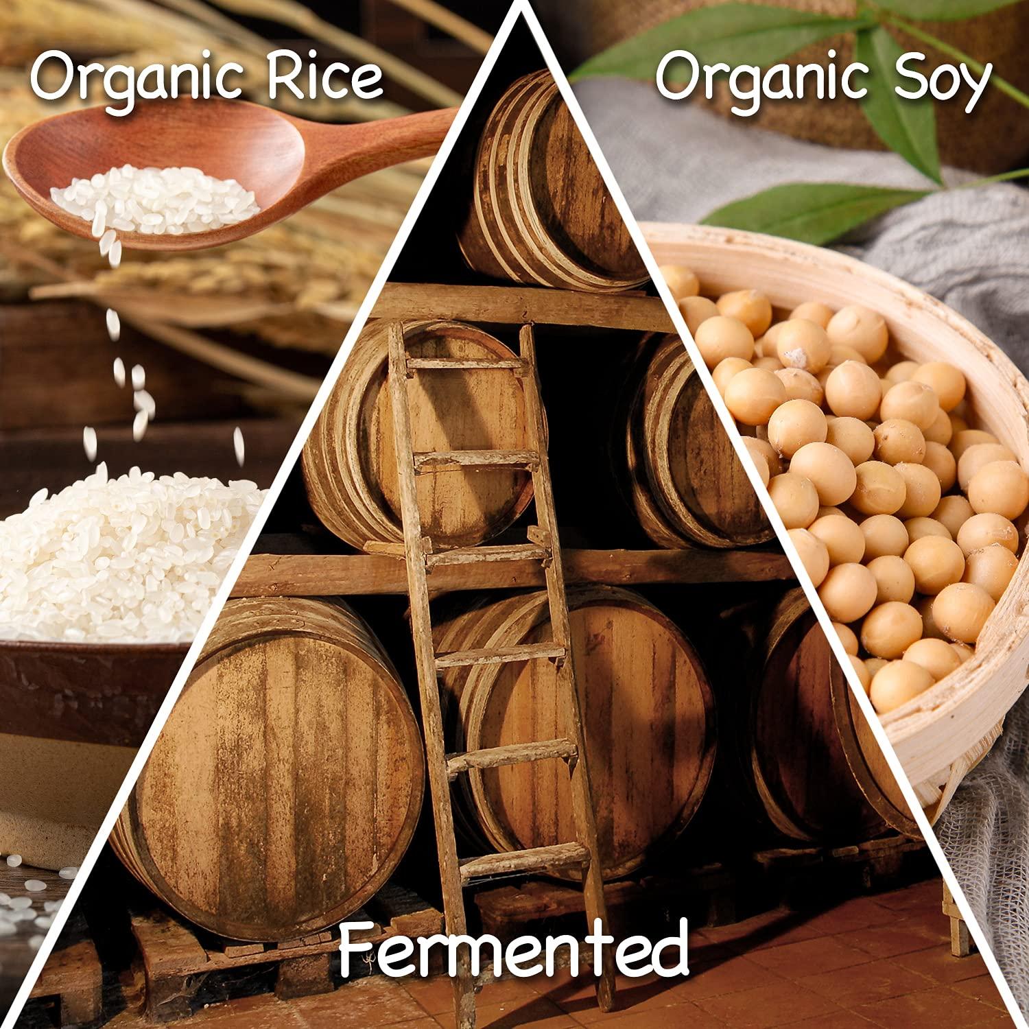 ONETANG ONETANG Organic Buckwheat & Brown Rice Ramen Noodle, 29.64 Oz and YUHO Organic Miso Paste 17.6 oz, Gluten-Free Pasta, Whole Grain, Non-GMO, Kosher, Vegan