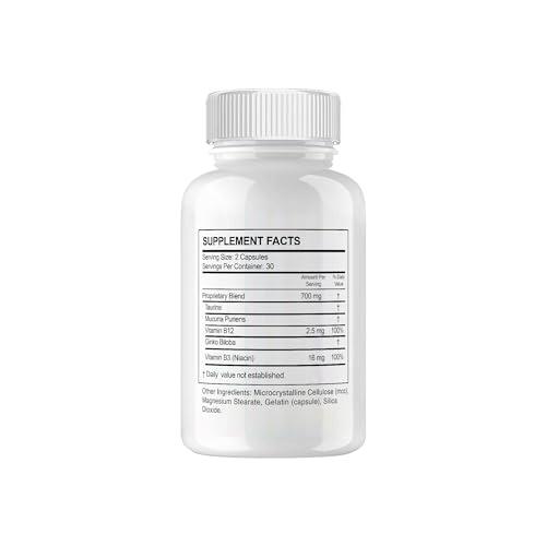 Garsani Neuro Calm Pro - NeuroCalm Pro Cognitive Support (Single, 60 Capsules)