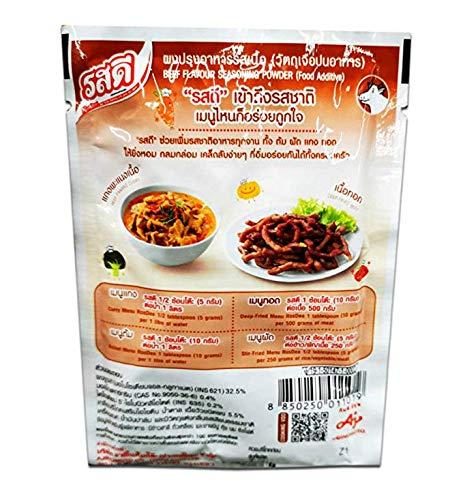 Rosdee Rosdee Beef flavour seasoning with garlic and pepper 75g. By naveenana shop.